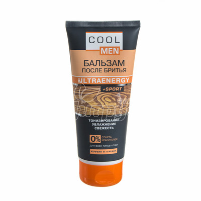 Бальзам після гоління Кул Мен (Сool Men) Ультраенерджі (Ultraenergy) Антистрес 200 мл
