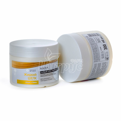 Маска для волосся Доктор Санте (Dr. Sante) Рідкий шовк Довжина і блиск 300 мл