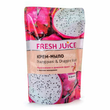 Крем-мило рідке Фреш Джус (Fresh Juice) Франжіпані і драконів фрукт (Frangipani & Dragon fruit) Дой пак 460 мл