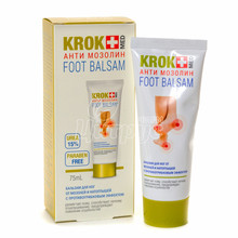 Крок Мед Бальзам для ніг Анти тріщини загоює регенеруючий з протигрибковим ефектом для ніг 75 мл