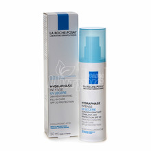 Ля Рош позе Гідрафаз Интенс UV Лайт (La Roche Posay Hydraphase) Крем інтенсивний, зволожуючий для нормальної, комбінованої шкіри обличчя SPF 20 50 мл