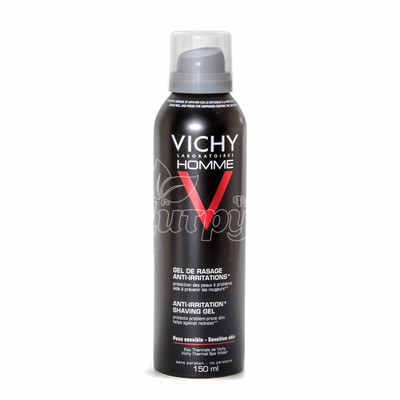 Віші Ом (Vichy Homme) Гель-крем для гоління для чутливої шкіри аерозоль 150 мл