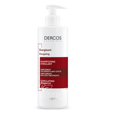 Віши Деркос (Vichy Dercos) Шампунь тонізуючий з Амінексилом проти випадіння волосся 400 мл