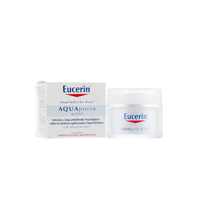 Еуцерин Аквапорин (Eucerin Aquaporin) Крем денний насичений зволожуючий для сухої і чутливої шкіри 50 мл