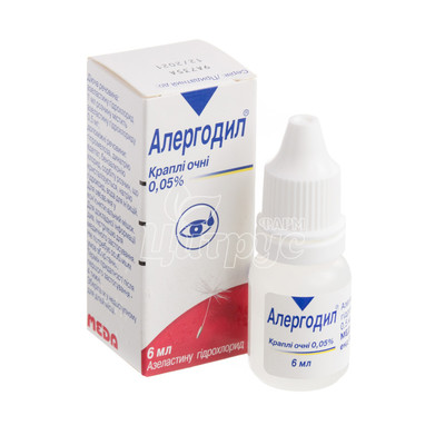 Аллергодил краплі очні 0,05% 6 мл