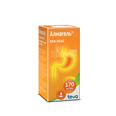 Алмагель суспензія 170 мл
