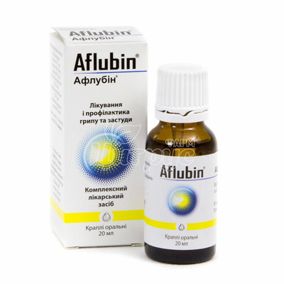 Афлубін краплі оральні 20 мл
