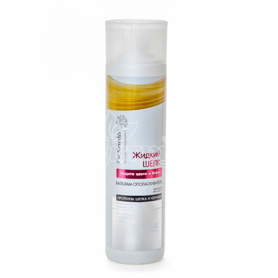 Бальзам-ополіскувач Доктор Санте (Dr. Sante) Рідкий шовк Захист кольору і блиск 250 мл