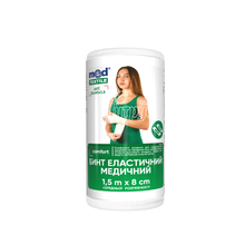 Бинт еластичний Медтекстиль (Medtextile) середньої розтяжності (1,5 м x 8 cм)