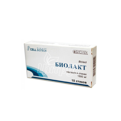 Біолакт порошок саше 1500 мг з 10 штук