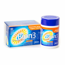 Біон 3 таблетки вкриті оболонкою 30 штук