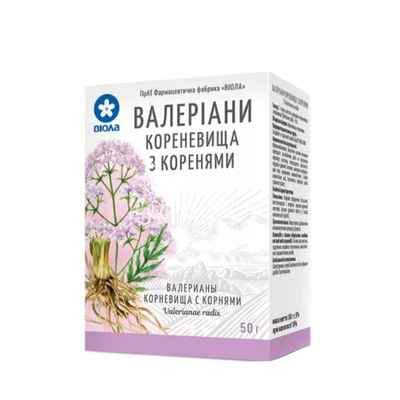 Валеріани кореневища з коренями  50 г