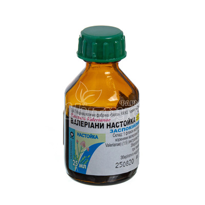 Валеріани настойка настойка 25 мл
