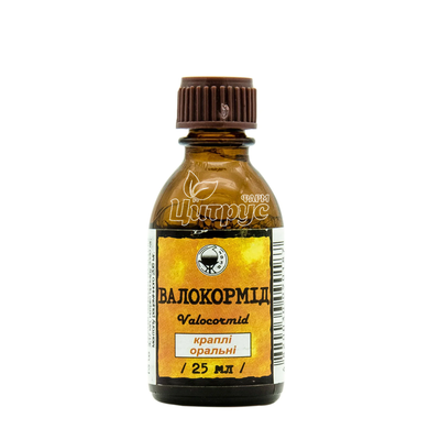 Валокормід краплі 25 мл