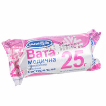 Вата нестерильна гігієнічна ролик 25 г