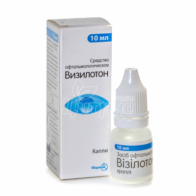 Візілотон засіб офтальмологічний краплі очні 10 мл