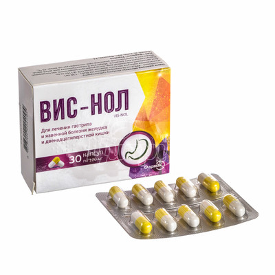 Віс-нол капсули 120 мг 30 штук