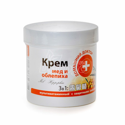Крем Домашній Доктор Мед і обліпиха 250 мл