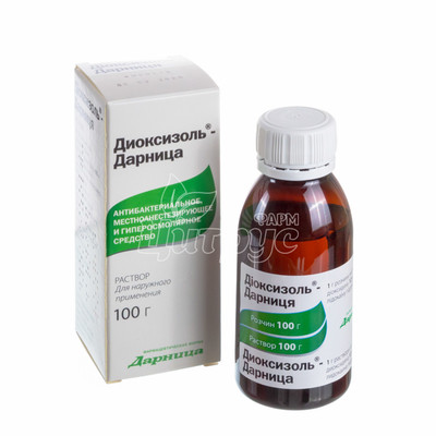 Диоксизоль-Дарниця розчин 100 г