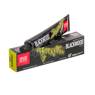 Зубна паста Сплат (Splat) Спеціал (Special) Чорне дерево 75 мл