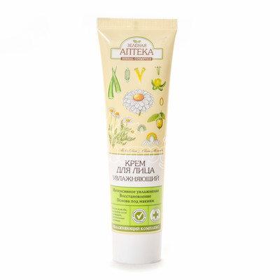 Крем для обличчя Зелена Аптека Зволожуючий 100 мл