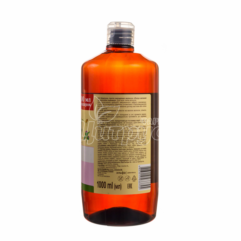 фото 2/Шампунь Зелена Аптека Лопух великий і протеїни пшениці проти випадіння волосся 1000 мол