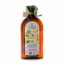 Шампунь Зелена Аптека Лопух великий і протеїни пшениці проти випадіння волосся 350 мл