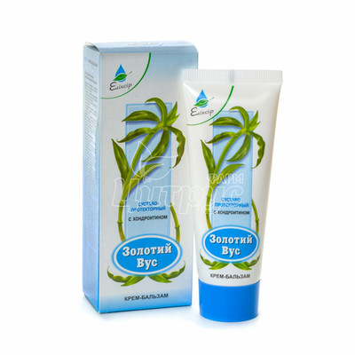 Крем-бальзам Золотий вус з хондроїтином 75 мл