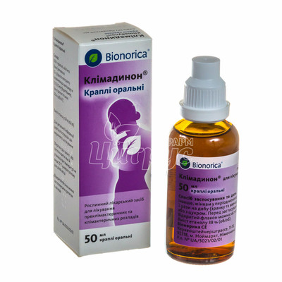 Клімадинон краплі оральні 50 мл
