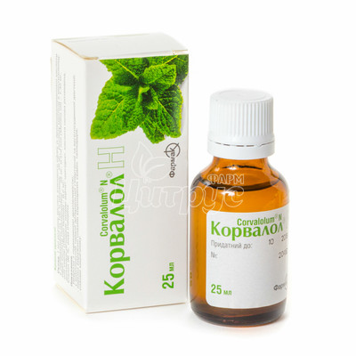 Корвалол Н капсули 25 мл