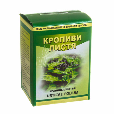 Кропиви листя 1,5 г фільтр-пакет 20 штук