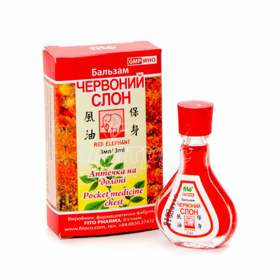 Червоний слон розчин 3 мл