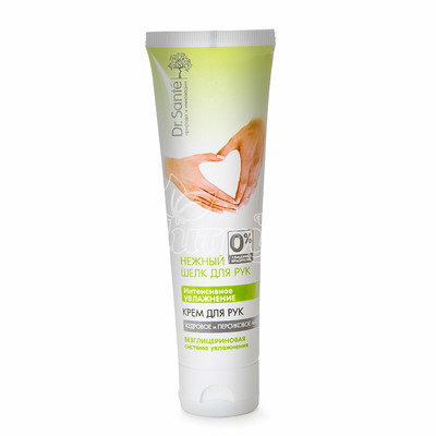 Крем для рук Доктор Санте (Dr. Sante) Ніжний Шовк інтенсивне зволоження 90 мл