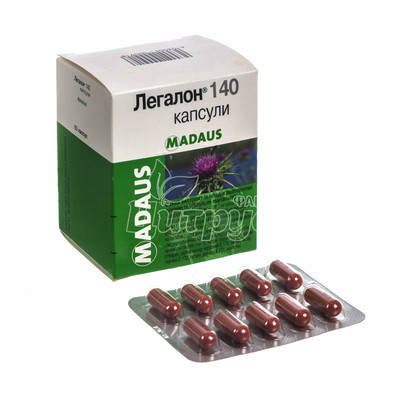 Легалон капсули 140 мг 60 штук