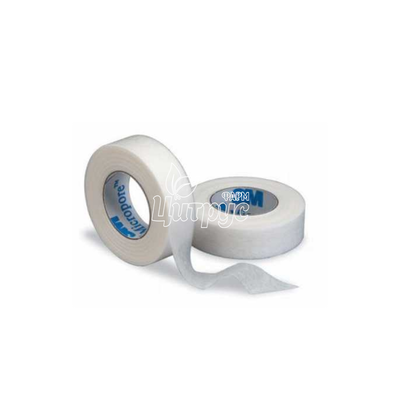 Лейкопластир хірургічний Мікропор (Micropore) 3M (1,25 см х 9,1 м) білий картонна упаковка