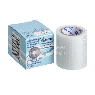 Лейкопластир на плівковій основі С-Пласт котушковий (5 см х 500 см) 1 штука