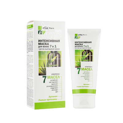 Маска проти випадіння волосся 7 масел Інтенсив 7 в 1 200 мл