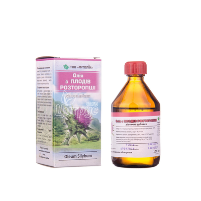 Олія з плодів розторопші 100 мл