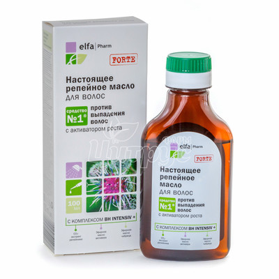Олія Ельфа Фарм (Elfa Pharm) Справжнє Реп*яхову проти випадіння волосся 100 мл