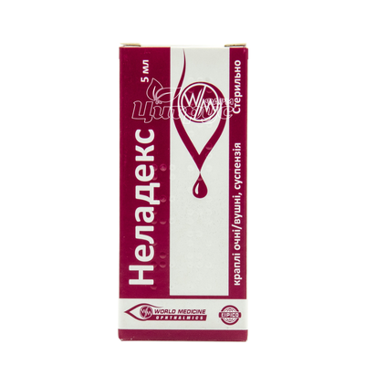 Неладекс краплі очні / вушні 5 мл