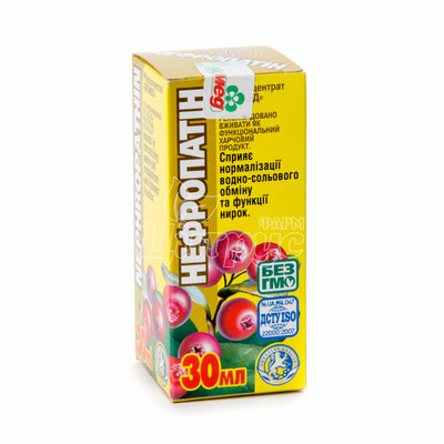 Нефропатін фітоконцентрати 30 мл