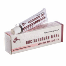Ністатиновая мазь 100 тис. ОД / г туба 15 г