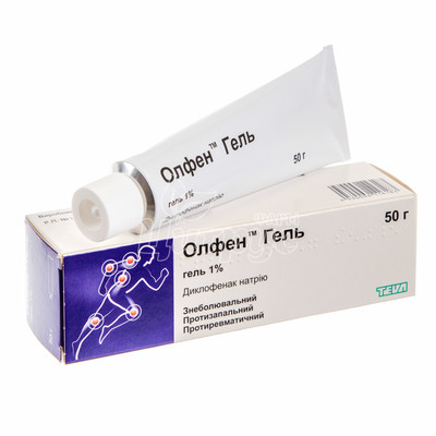 Олфен гель 1% туба 50 г