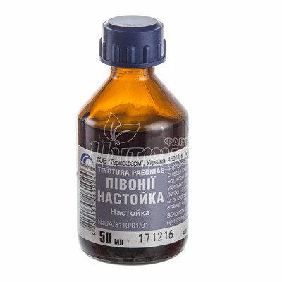 Півонії настоянка 50 мл