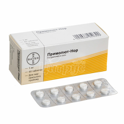 Примолют-нор таблетки 5 мг 60 штук