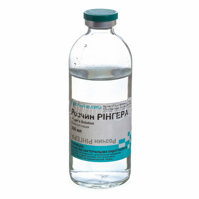 Рінгера розчин розчин для інфузій 200 мл