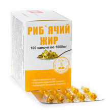 Риб*ячий жир Енжі (Enjee) Для дітей капсули 100 штук