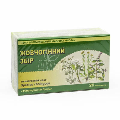 Жовчогінний збір фільтр-пакет 1,5 г 20 штук