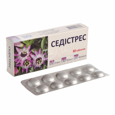 Седістресс таблетки 30 штук