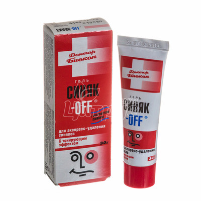 Синяк-офф гель з тональним ефектом 30 г